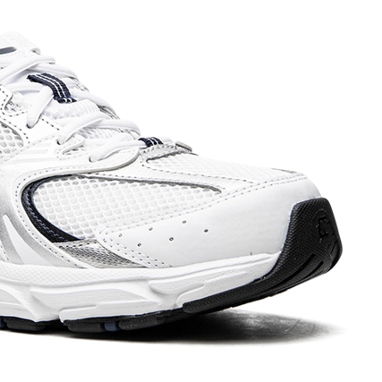 530 White Silver Navy